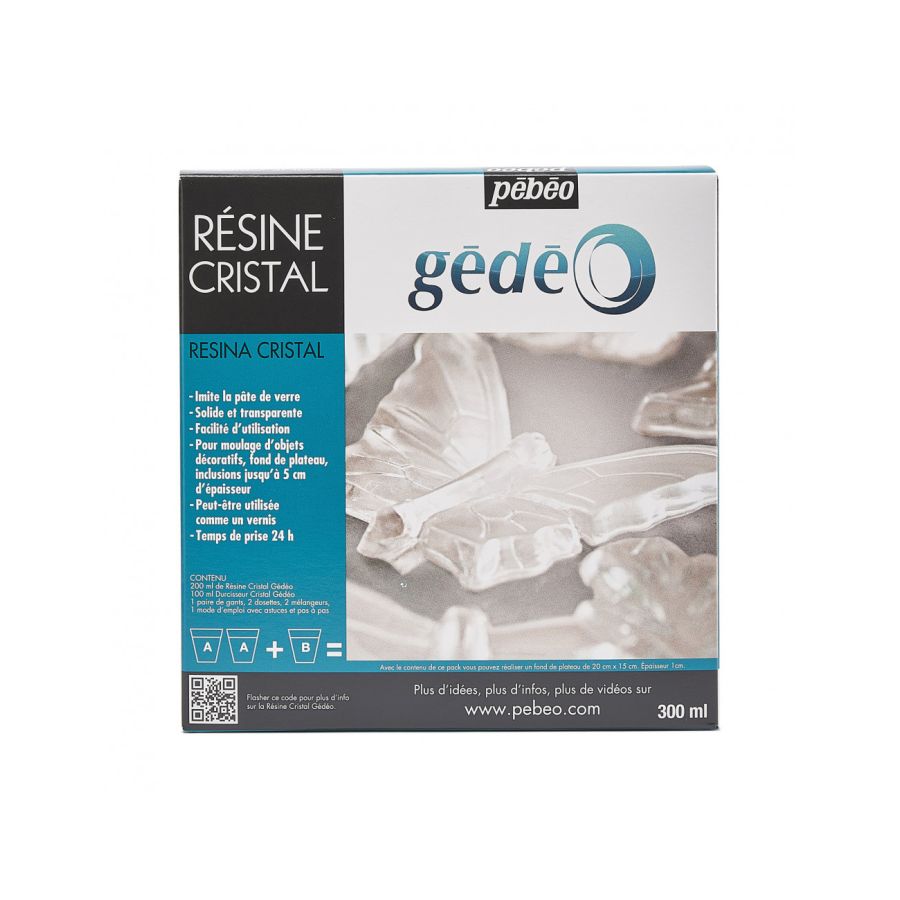 KIT RESINE CRISTAL 300ML 