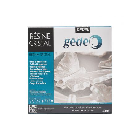 KIT RESINE CRISTAL 300ML