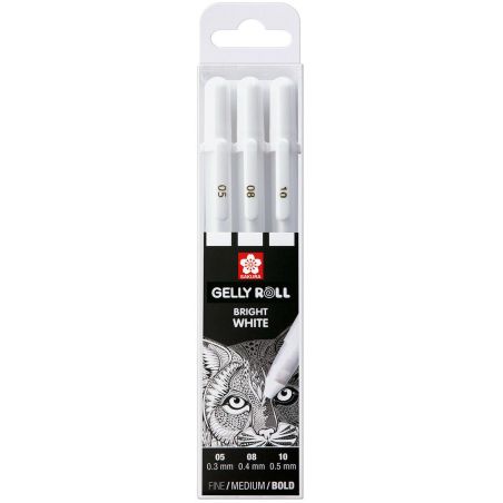 GELLY BASIC BLANC SET DE 3