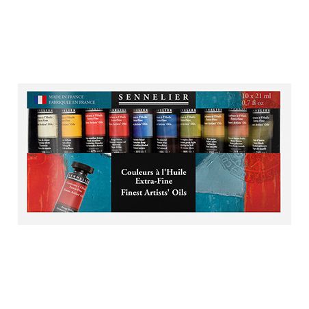 SET HUILE EXTRA FINE 10 X 21 ML SENNELIER