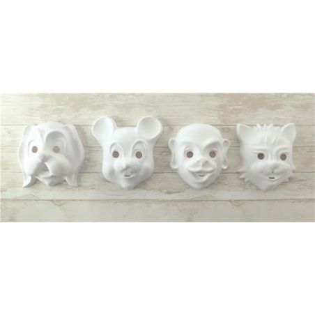 1 MASQUE CHIEN-CHAT-SINGE-SOURIS VENTE ALEATOIRE