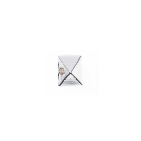 LOSANGE, ARGENT 5X6 MM 8 PIECES