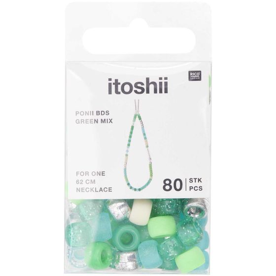 PERLES PONII BEADS VERT...