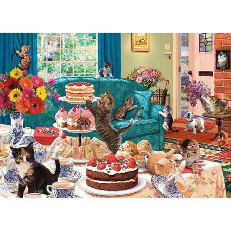 GIBSONS - FELINE FRENZY 1000 PIECES