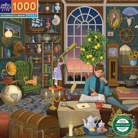 EEBOO - LA BIBLIOTHEQUE DE L'ALCHIMISTE 1000 PIECES