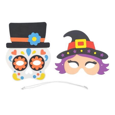 JE CRÉE MES MASQUES HALLOWEEN X 2 PCS