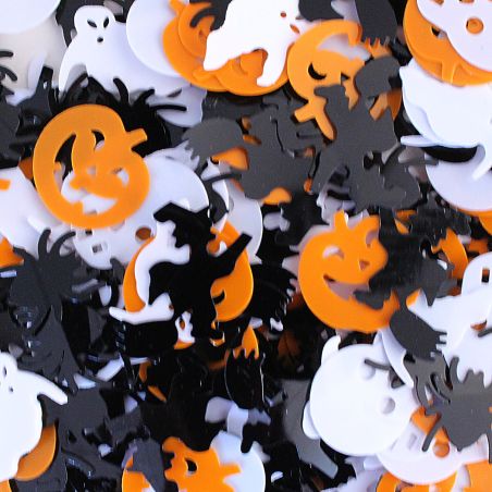 MÉGA PACK SEQUINS HALLOWEEN X 50 GRS