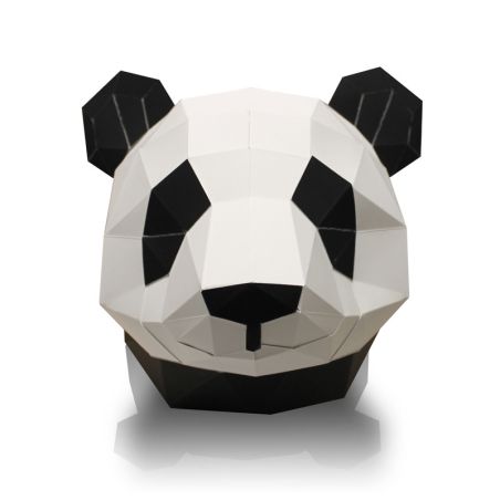 PANDA EN PAPIER 3D