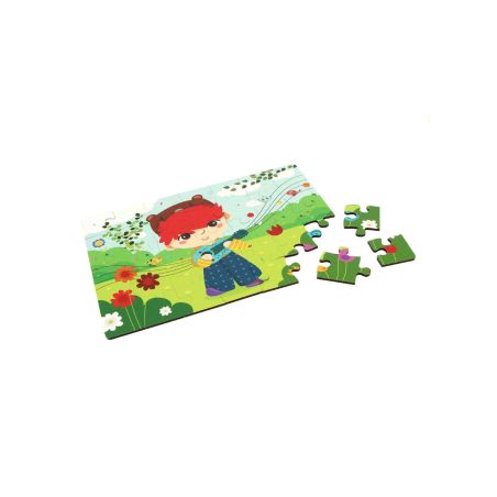 PUZZLE ENFANT EN BOIS 35 PIÈCES GUITARE