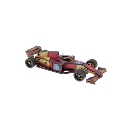 FORMULE 1 EN BOIS ROUGE