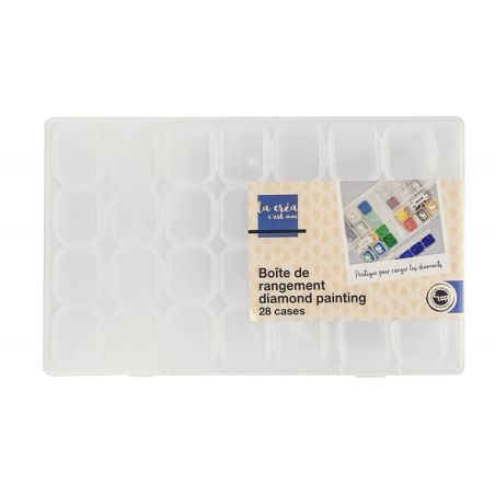 BOITE DE RANGEMENT POUR DIAMOND PAINTING 17.5X10.5X2.6 CM