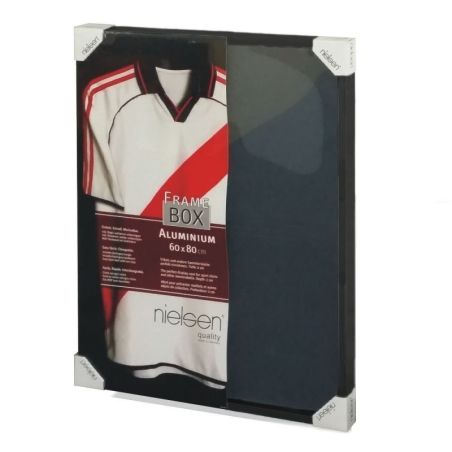 CADRE NIELSEN FRAME BOX POUR MAILLOT DE FOOT NOIR 60 x 80 CM