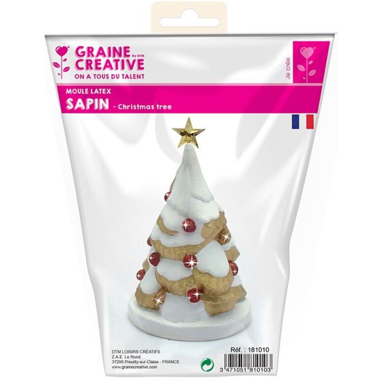 MOULE LATEX SAPIN NOEL