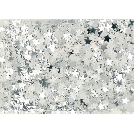 SEQUINS ETOILES ARGENT 0,5 CM - 50 GRS