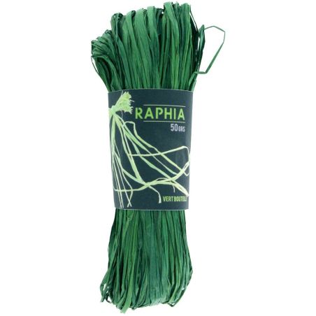 RAPHIA NATUREL VERT FONCE 50G