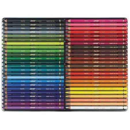 BOITE 48 CRAYONS PASTEL CONTE