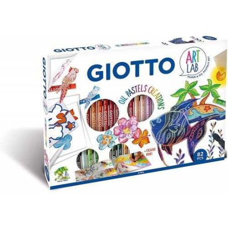 GIOTTO ART LAB OIL PASTELS