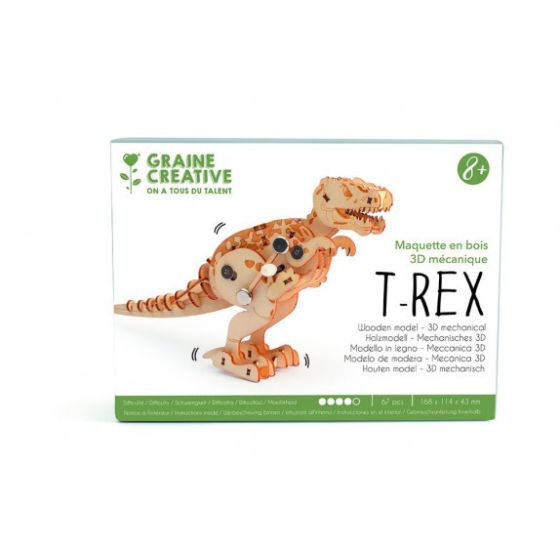 MAQUETTE EN BOIS - T-REX