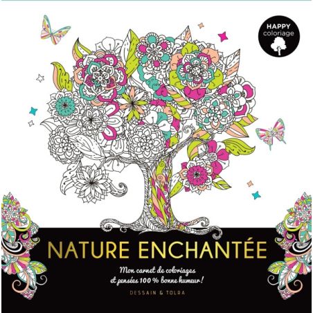 HAPPY COLORIAGE NATURE ENCHANTEE