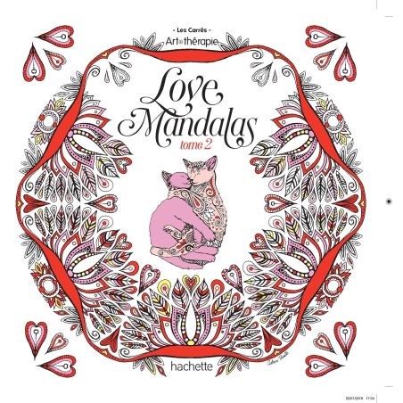 GRAND CARRE ART THERAPIE LOVE MANDALAS TOME 2