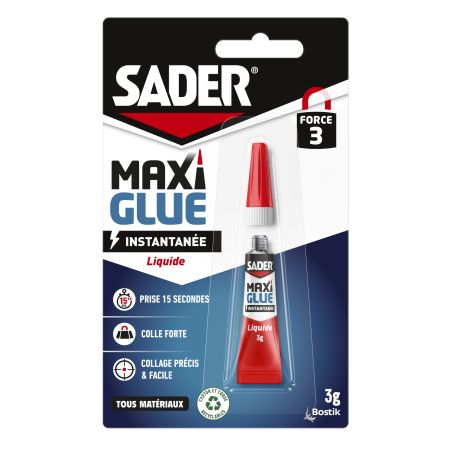 COLLE MAXI GLUE INSTANTANEE SADER 1X3 G