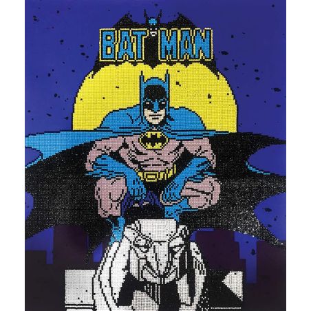 BRODERIE DIAMOND DOTZ -  DC  -  BATMAN (47CM X 57CM)