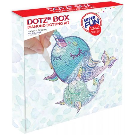 DIAMOND DOTZ - DOTZ BOX - NARVAL DREAMS 22X22 CM