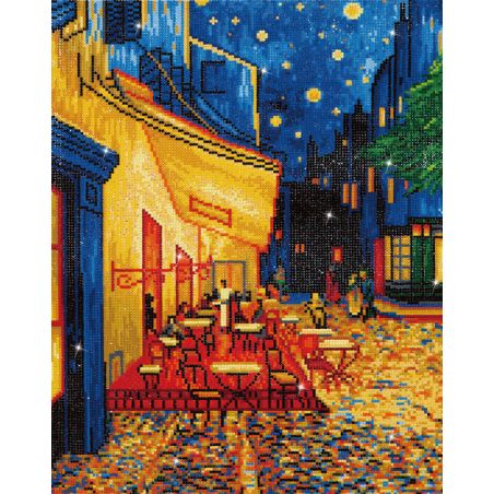 DIAMOND DOTZ - CAFE DE NUIT - VAN GOGH