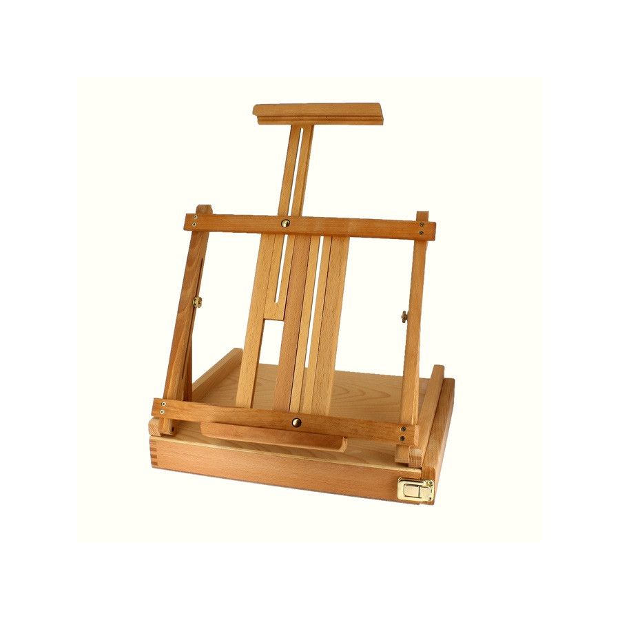 BTE CHEVALET TABLE LYRE HETRE 46X41X15 IM#6679