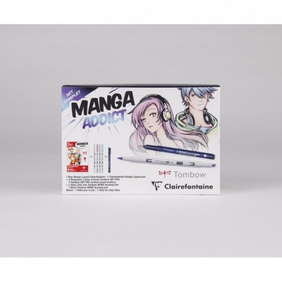 COFFRET MANGA ADDICT -...