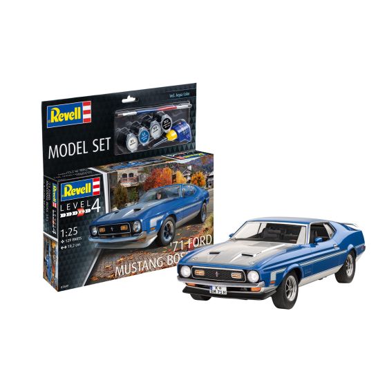 MAQUETTE MODEL SET 71 MUSTANG BOSS 351