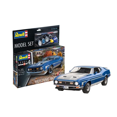 REVELL - MAQUETTE MODEL SET 71 MUSTANG BOSS 351