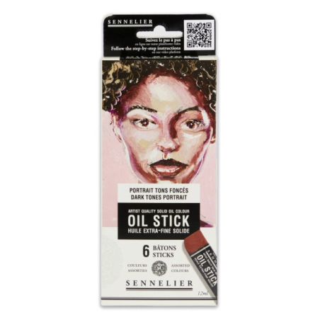 ETUI 6 MINI OIL STICKS - PORTRAIT TONS FONCES