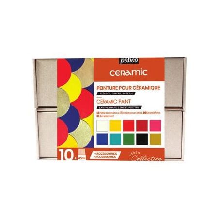 COFFRET CERAMIC PÉBÉO - 10 X 45 ML