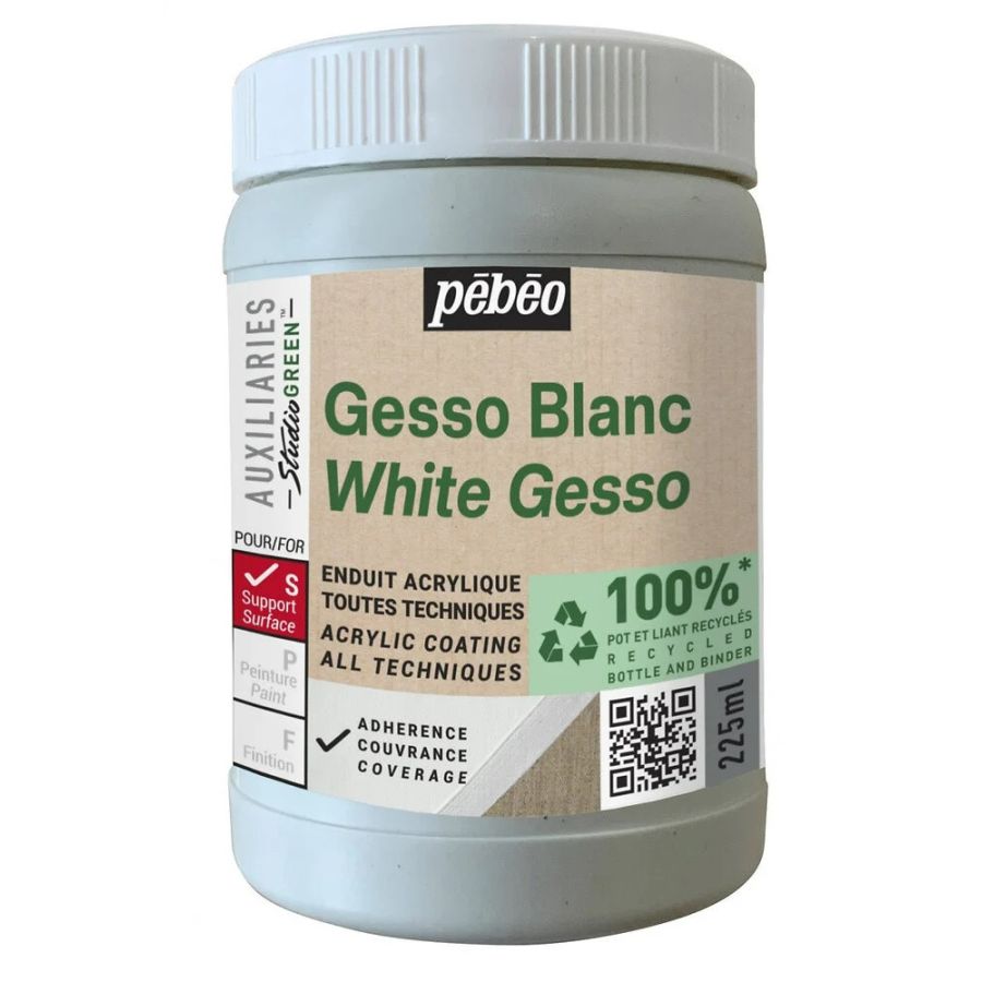 GESSO - STUDIO GREEN - BLANC - 225 ML - PÉBÉO