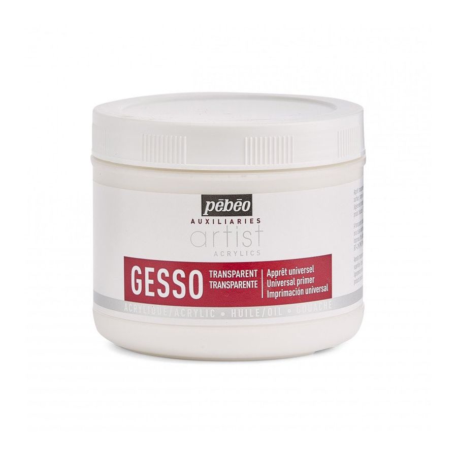 GESSO TRANSPARENT UNIVERSEL - ARTIST ACRYLICS