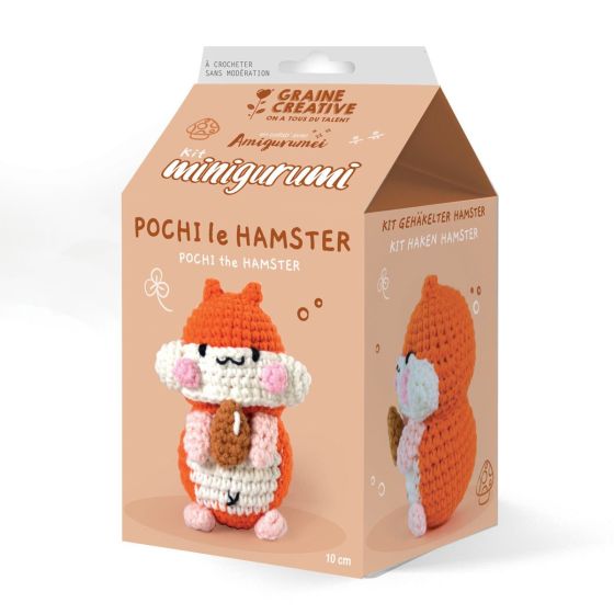 KIT AMIGURUMI GRAINE CRÉATIVE - HAMSTER