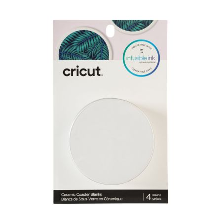 CRICUT - SOUS-VERRE ROND CERAMIQUE