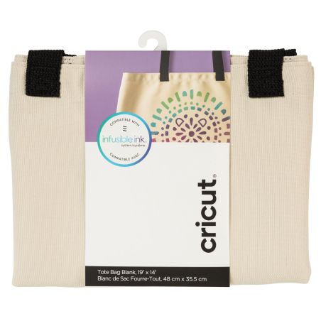 TOTE BAG CRICUT - BLANC - 48 X 35,5 CM