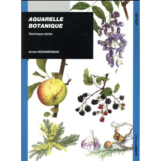 AQUARELLE BOTANIQUE TECHNIQUE SÈCHE