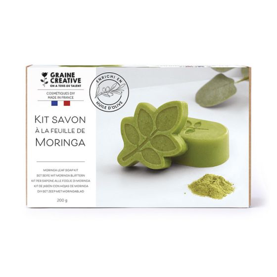 KIT DIY SAVON A LA FEUILLE DE MORINGA