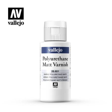 VALLEJO VERNIS ACRYLIQUE "POLYURÉTHANE" MATE (60ML)