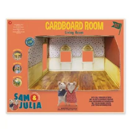 SAM & JULIA DIY: PIÈCE EN CARTON / SALON 34X19.5X25CM