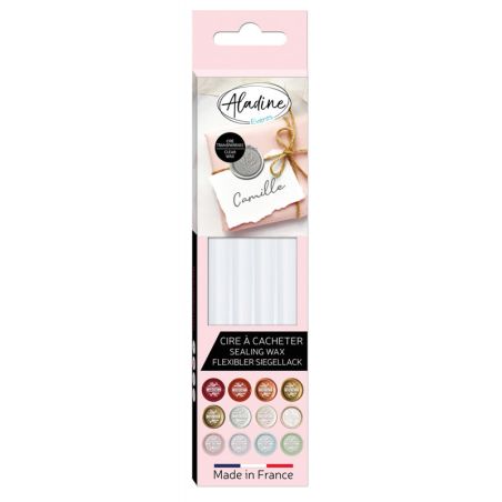 ALADINE KIT 4 BÂTONS DE CIRE À CACHETER TRANSPARENTE