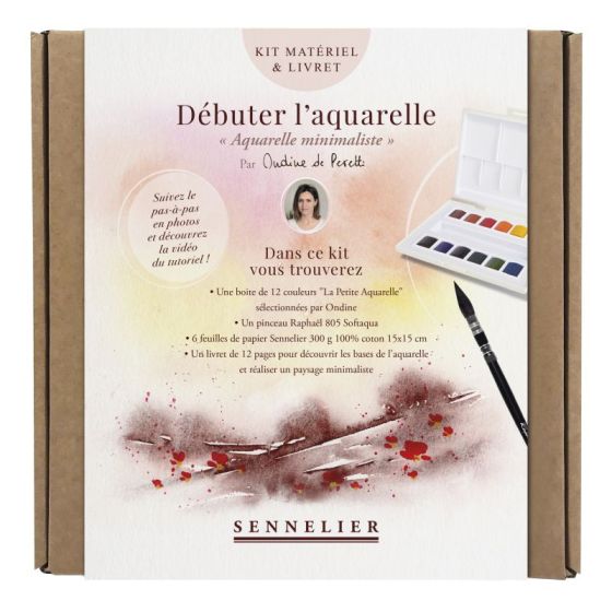 SET DECOUVERTE AQUARELLE ONDINE DE PERETTI