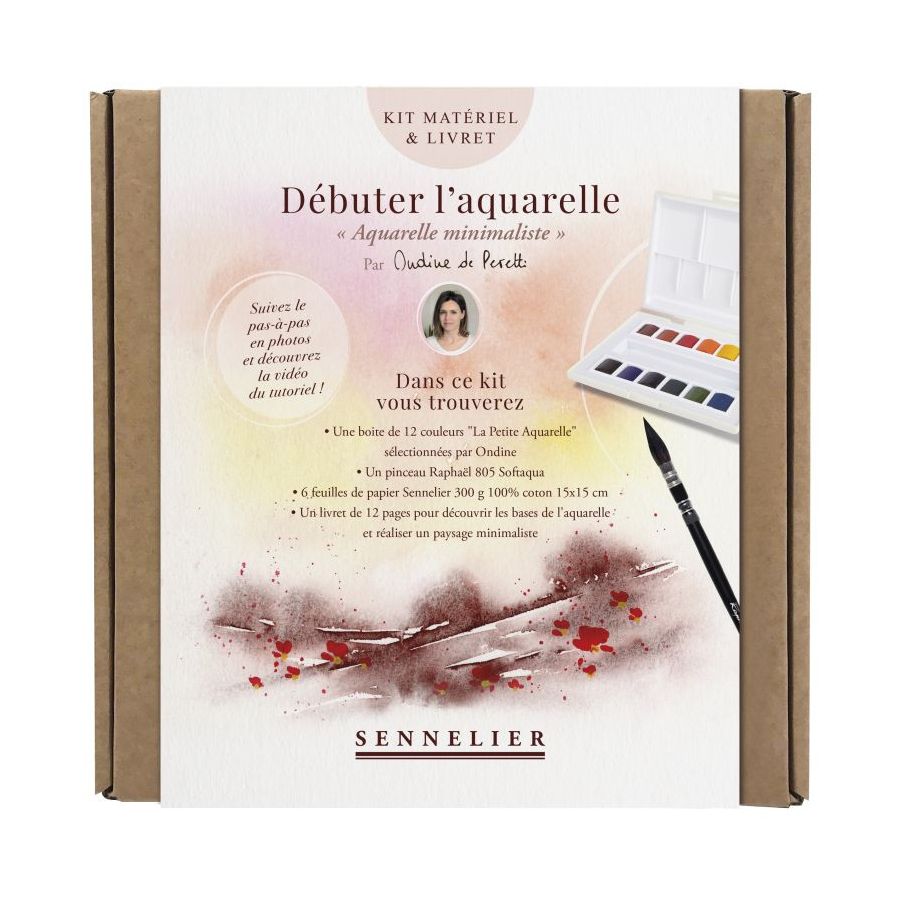 SET DECOUVERTE AQUARELLE ONDINE DE PERETTI