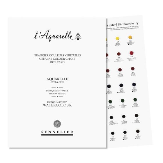 DOT CARD AQUARELLE EXTRA-FINE - 98 COULEURS