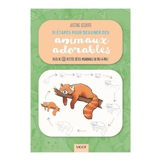 10 ETAPES POUR DESSINER DES ANIMAUX ADORABLES