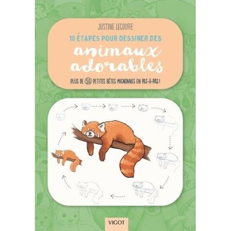 10 ETAPES POUR DESSINER DES ANIMAUX ADORABLES