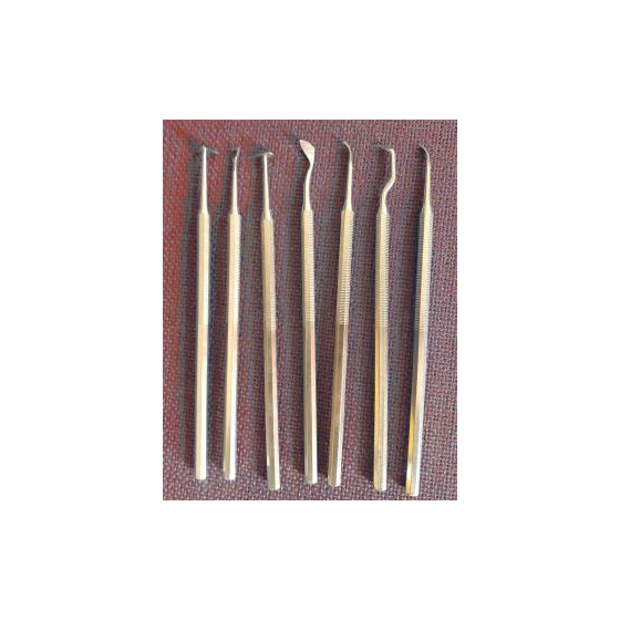 SET DE 7 OUTILS DENTISTERIE